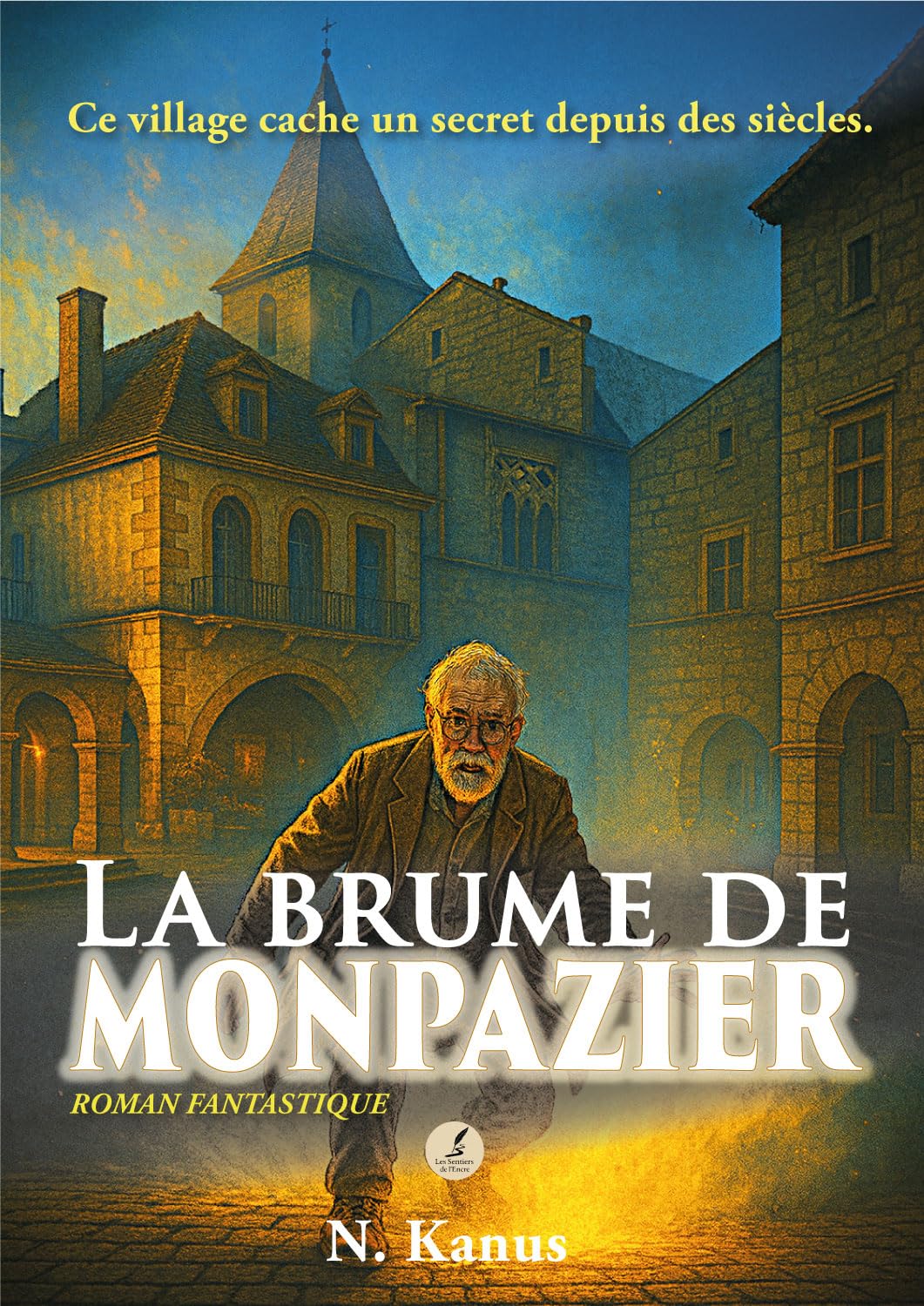 "les mystères de monpazier : quand la brume s'empare de la bastide"